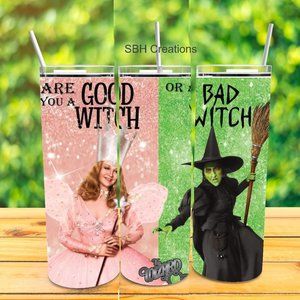 mew 20 oz Good with /Bad witch Insulated Tumbler